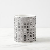 Geometric pattern design abstract, art, graphic de koffiemok (Center)