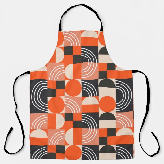 Geometric pattern in bright color blocks.  schort (Voorkant)