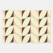 Geometric pattern in retro vibe inpakpapier vel (Voorkant)