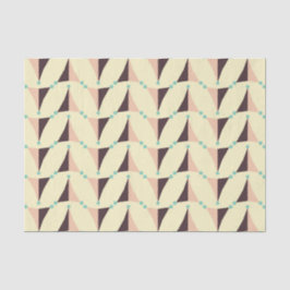 Geometric pattern in retro vibe tissuepapier