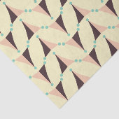 Geometric pattern in retro vibe tissuepapier (Detail)
