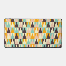Geometric pattern of multi-colored triangles  bureaumat