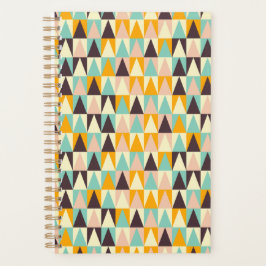 Geometric pattern of multi-colored triangles  planner