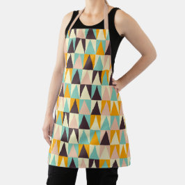 Geometric pattern of multi-colored triangles  schort