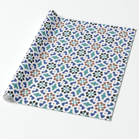Geometric Pattern - Oriental Design Pt.4 Cadeaupapier (Uitgerold)