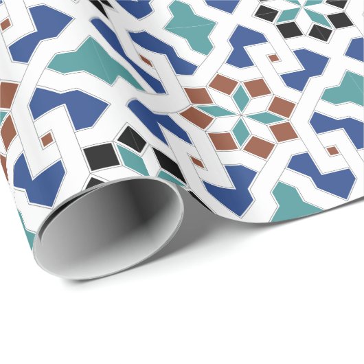 Geometric Pattern - Oriental Design Pt.4 Cadeaupapier (Rol Hoek)