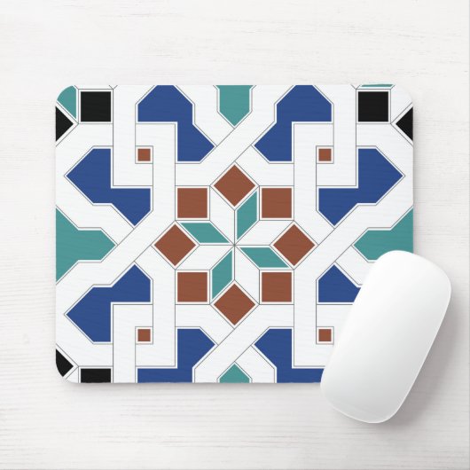 Geometric Pattern - Oriental Design Pt.4 Muismat (Met muis)