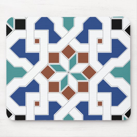 Geometric Pattern - Oriental Design Pt.4 Muismat (Voorkant)
