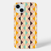 Geometric pattern overlapping diamonds & triangle Case-Mate iPhone case (Achterkant)