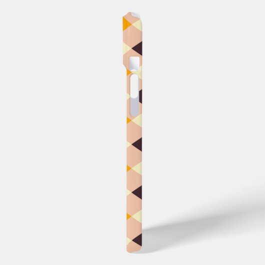 Geometric pattern overlapping diamonds & triangle Case-Mate iPhone case (Achterkant / Links)