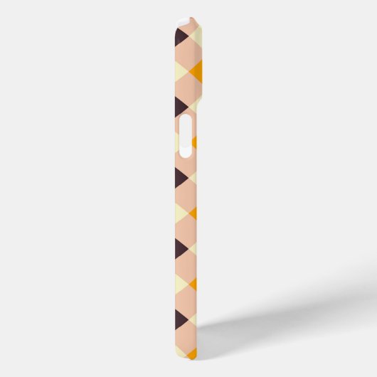 Geometric pattern overlapping diamonds & triangle Case-Mate iPhone case (Achterkant / Rechts)