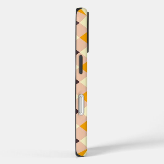 Geometric pattern overlapping diamonds & triangle Case-Mate iPhone case (Achterkant / Rechts)