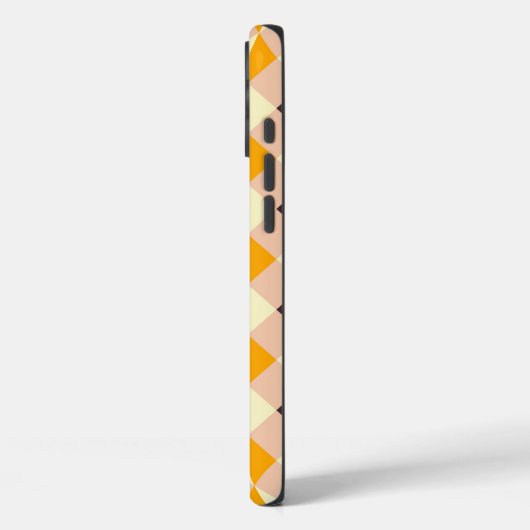 Geometric pattern overlapping diamonds & triangle Case-Mate iPhone case (Achterkant / Links)