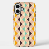 Geometric pattern overlapping diamonds & triangle Case-Mate iPhone case (Achterkant)
