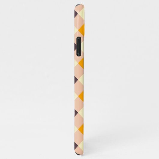 Geometric pattern overlapping diamonds & triangle iPhone hoesje (Rechterkant)