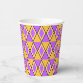 Geometric Pattern Papieren Bekers (Links)