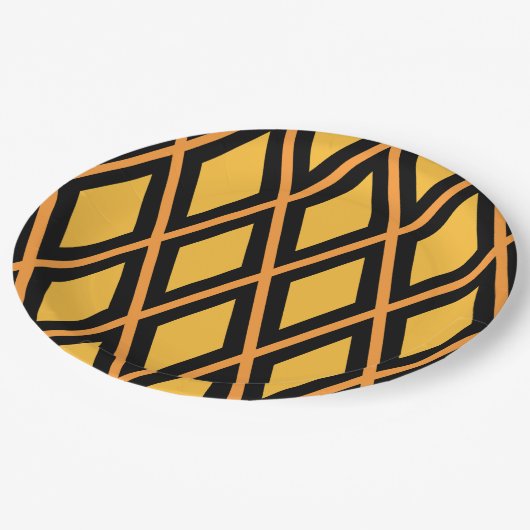 Geometric Pattern Papieren Bordje (Gekanteld)