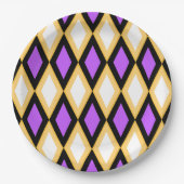 Geometric Pattern Papieren Bordje (Voorkant)