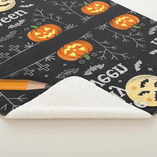 Geometric Pattern Sherpa Blanket Deken (3/4)