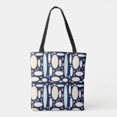 Geometric pattern tote bag (Achterkant)