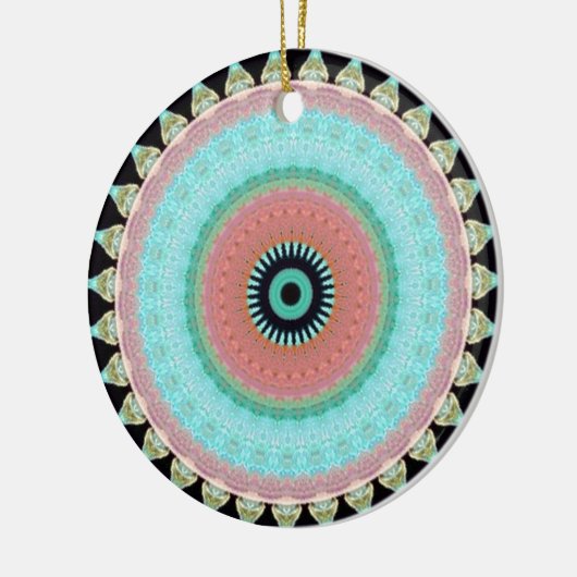 Geometric pattern Totem inverse Keramisch Ornament (Links)
