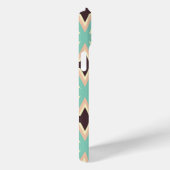 Geometric pattern with alternating dark star shape Case-Mate iPhone case (Achterkant / Rechts)