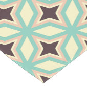 Geometric pattern with alternating dark star shape korte tafelloper (Hoek)