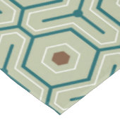 Geometric pattern with interlocking hexagons tafelkleed (Gekanteld)