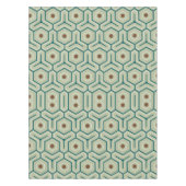Geometric pattern with interlocking hexagons tafelkleed (Voorkant)