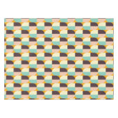 Geometric pattern with overlapping half-circles tafelkleed (Voorkant (Horizontaal))