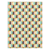 Geometric pattern with overlapping half-circles tafelkleed (Voorkant)