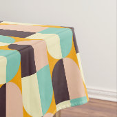 Geometric pattern with overlapping half-circles tafelkleed (Voorbeeld)