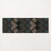 Geometric Pattern  Yogamat (Achterkant (horizontaal))