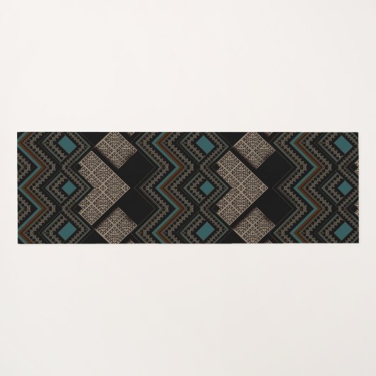 Geometric Pattern  Yogamat (Achterkant (horizontaal))