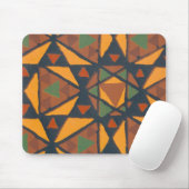 Geometric Patterned Mousepad Muismat (Met muis)