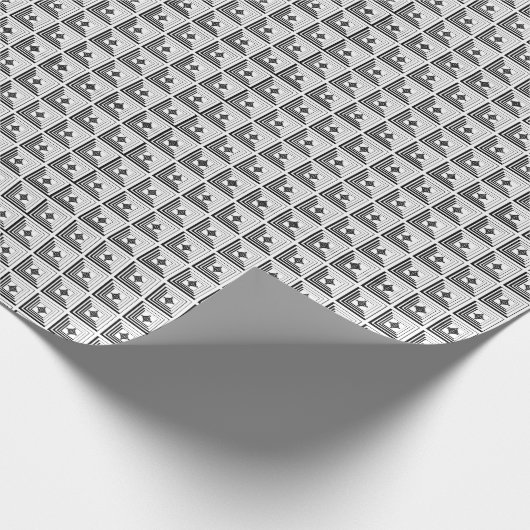 Geometric Pendant Pattern Cadeaupapier (Hoek)