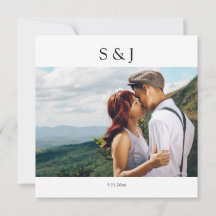 Geometric Photo Square White & Black 2 Weddenschap