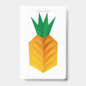 Geometric Pineapple Badge (Achterkant)