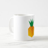 Geometric Pineapple Koffiemok (Voorkant links)