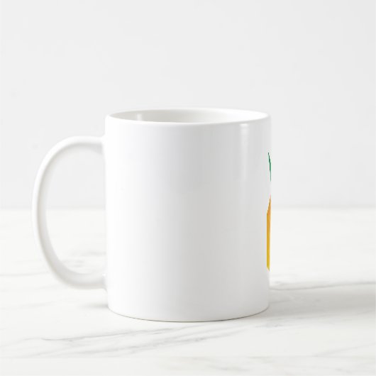 Geometric Pineapple Koffiemok (Links)