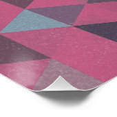Geometric Pink Perfect Poster (Hoek)