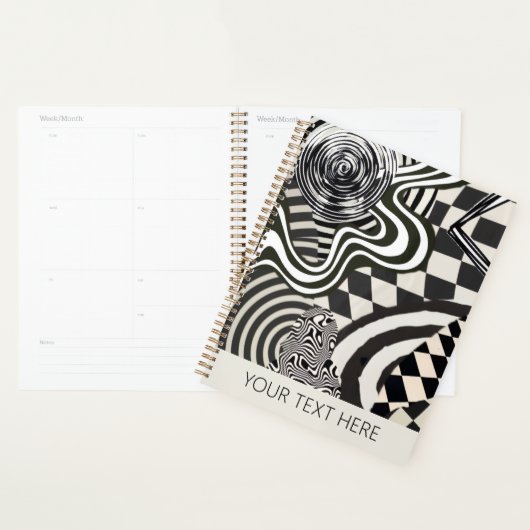 Geometric planner abstract modern simple trendy (Display)