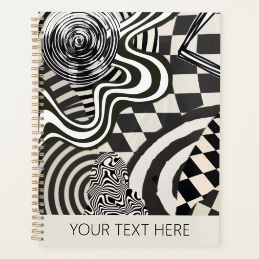 Geometric planner abstract modern simple trendy (Voorkant)