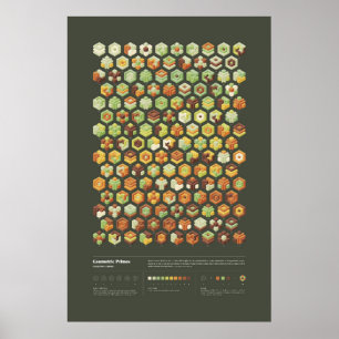 Geometric Primes - Collectie 1, Serie 1 Poster