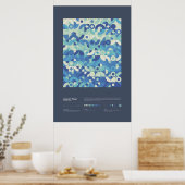 Geometric Primes - Collectie 2, Serie 2 Poster (Keuken)