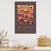 Geometric Primes - Collectie 2, Serie 3 Poster (Keuken)