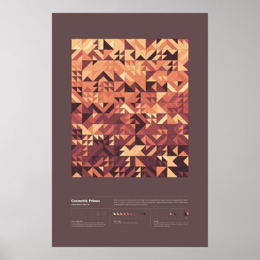 Geometric Primes - Collectie 2, Serie 3 Poster (Voorkant)