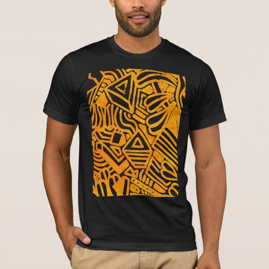 Geometric Print T-shirt (Voorkant)