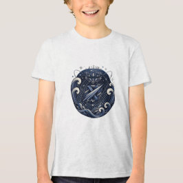 Geometric Racing Kids T-Shirt | Speed Style Jeugd 