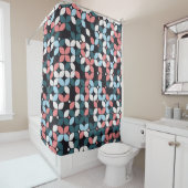 geometric seamless pattern designgeometric,texture douchegordijn (In situ)